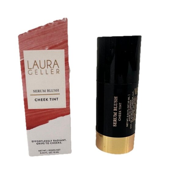 Laura Geller Serum Blush Cheek Tint Practical Pink New in Box 0.34 Oz - Picture 5 of 5